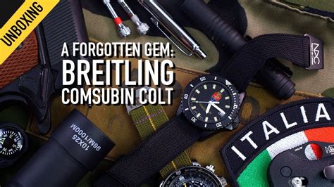 breitling comsubin colt military automatic dive watch|Breitling superocean vs colt.